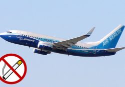 Фото на тему «Почему нельзя курить в самолете?»